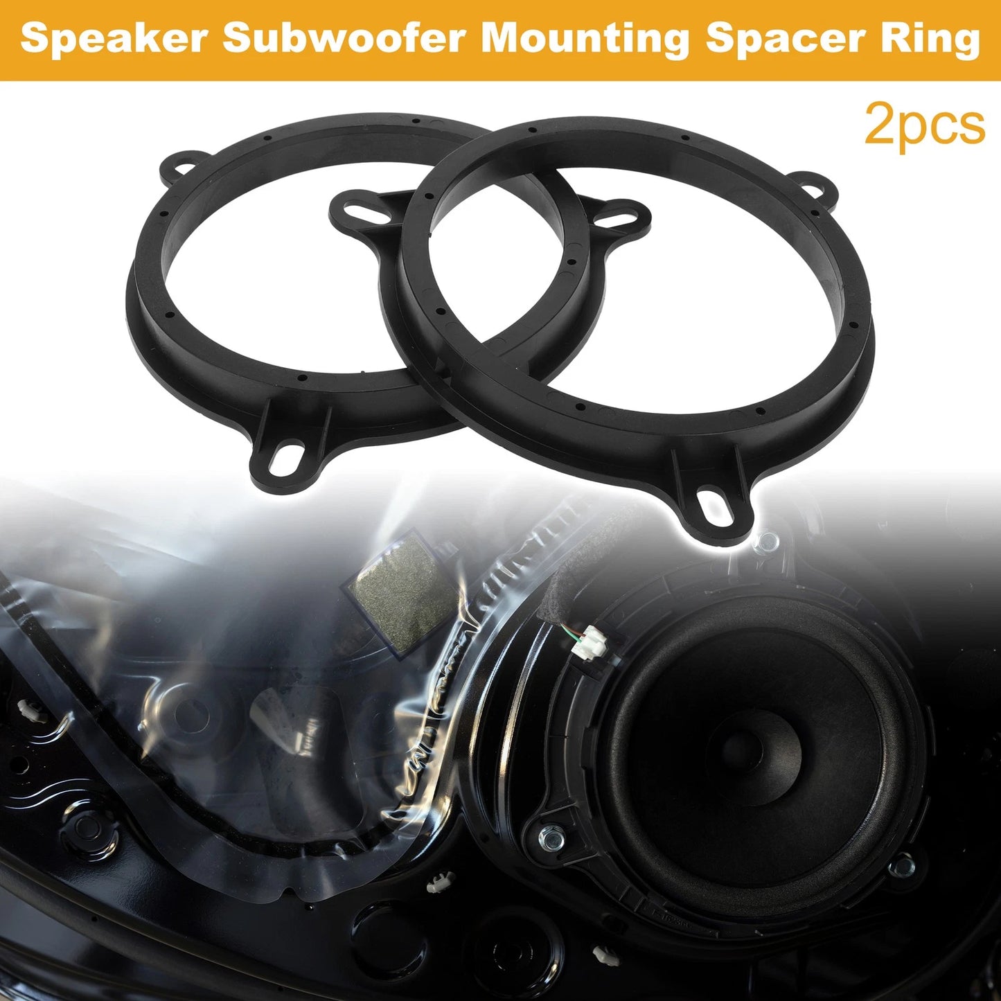 2X Speaker Spacer Ring Tweeter Adapter for Mazda CX-5 (2013–2022)