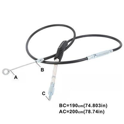 2m Clutch Cable for Harley Davidson Touring FLHR FLHT FLTR FLHX (2008-2013)