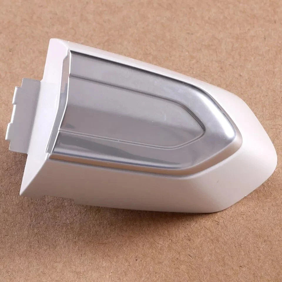 White Front Left Door Lock Cylinder Bezel Cover for Cadillac ATS XTS CTS CT6