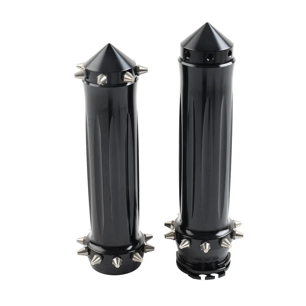 1'' Spikes Motorcycle Hand Grips for Harley Touring Dyna Softail