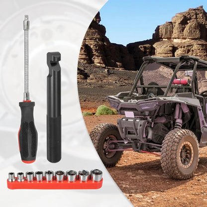 Belt Changing Tool Kit with Clutch Cover Removal for Polaris RZR
