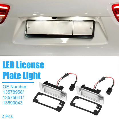2pcs LED License Plate Light No.13578958 for Chevy Suburban (2015–2020)