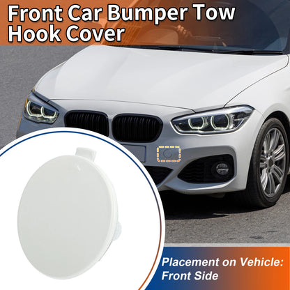 Tow Hook Cover for BMW 1 Series F20 (2012–2019) No. 51118064578 Pure White