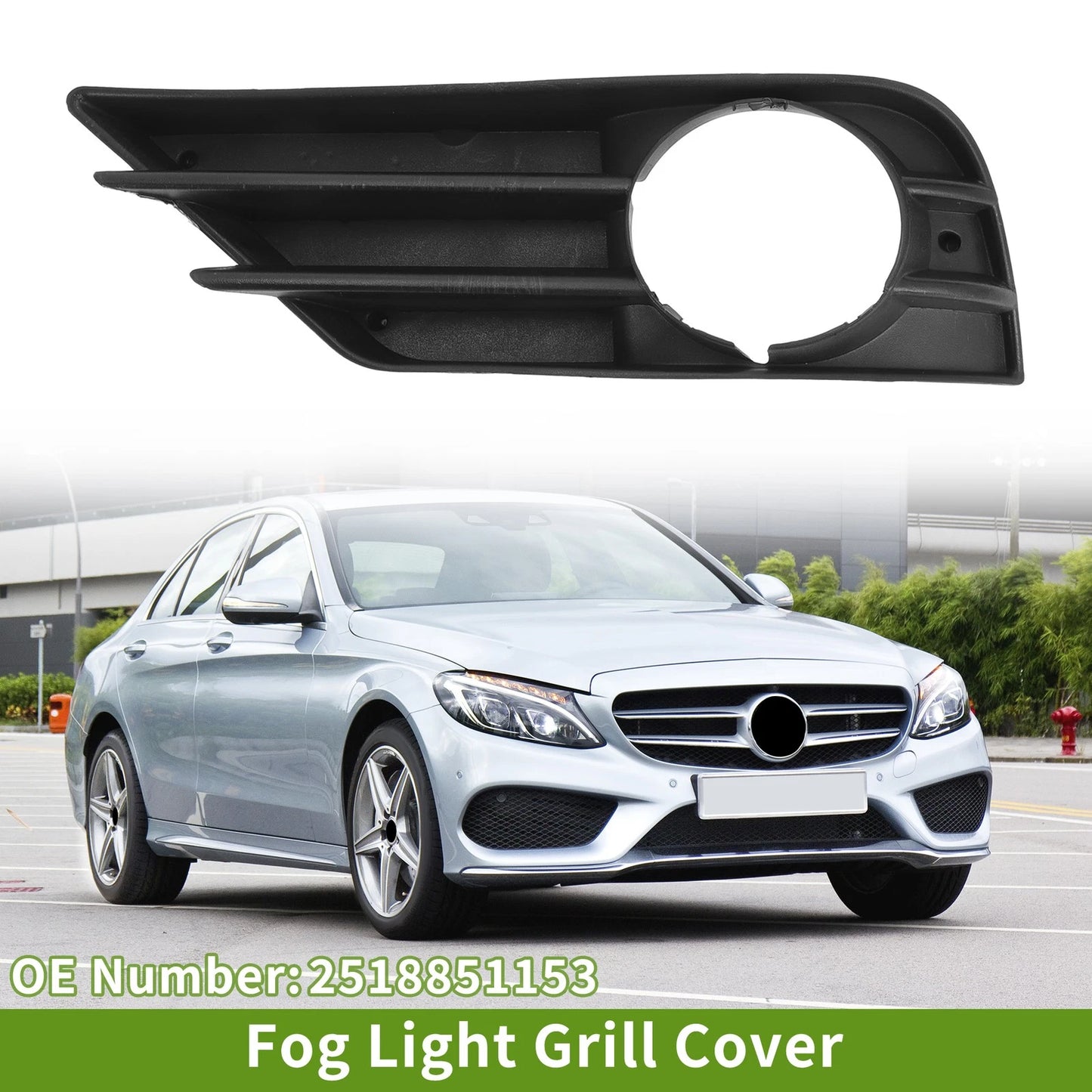 1 Pc Fog Light Grill for Mercedes Benz R350 (2006–2010) No. 2518851153