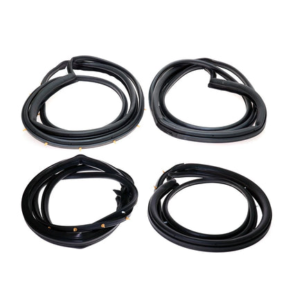 Set of 4 Weatherstrips for Toyota Corolla (1991–1998)
