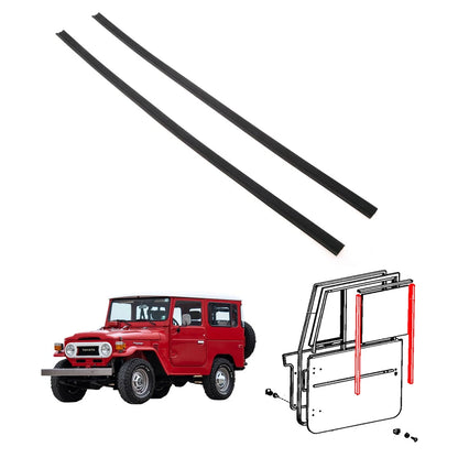 Front Door Glass Run for Toyota Land Cruiser J40 BJ43 FJ40 FJ45 HJ45 (1969–1980)