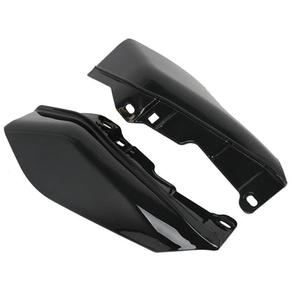 Black Mid-Frame Air Deflectors for Harley Touring Road Street Glide (2009-2023)