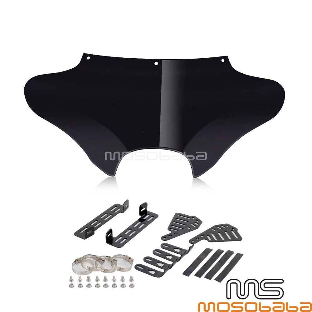 Detachable Batwing Headlight Fairing for Harley Softail Slim, Fatboy (2014-2023)