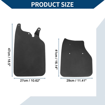 Set of 4 Mud Flaps Splash Guards for Toyota Hilux Vigo (1988–1994)