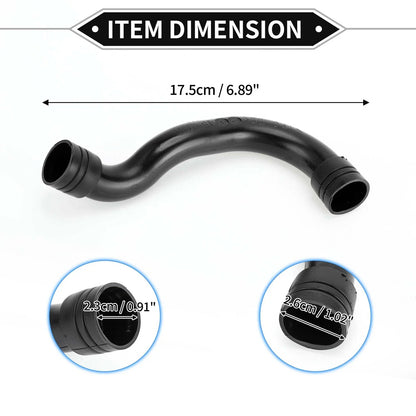 Intake Hose for Mercedes-Benz W271 2009-2016, Black