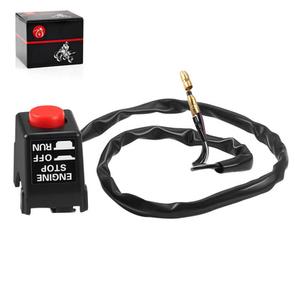 Left Kill Switch Assy for Suzuki QuadRunner 50 LT50 LT-A50 (1984–2005)