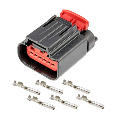 6 Pins DBW Connector Plug for Ford FG Barra 4.0L & Holden GM Alloytech (2008–2016)