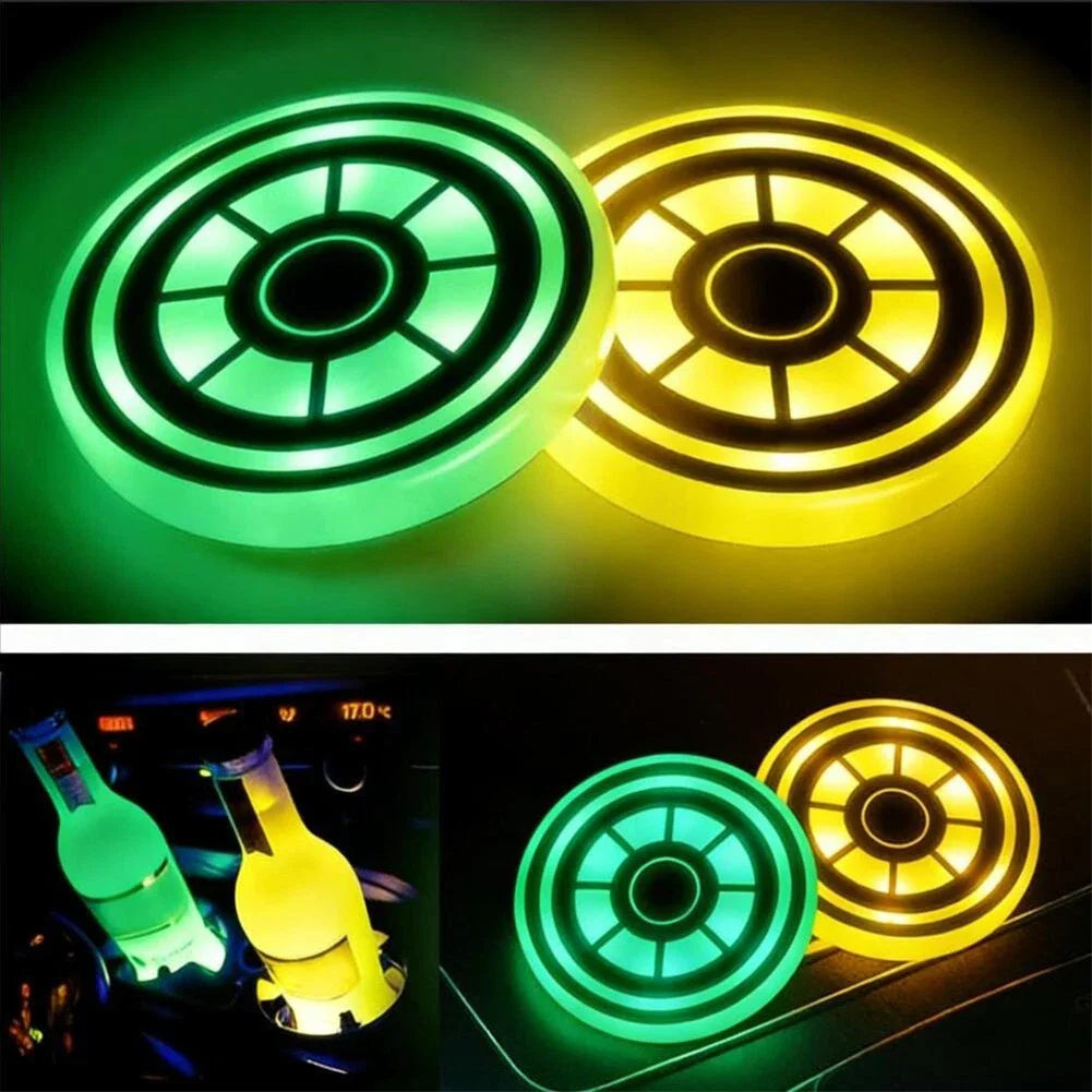 LED Car Cup Lights