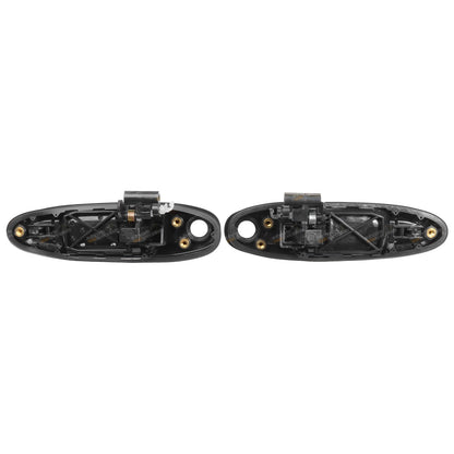 Set of 2 Black Front Outer Door Handles for Landcruiser 100 105 Series (1998–2007)