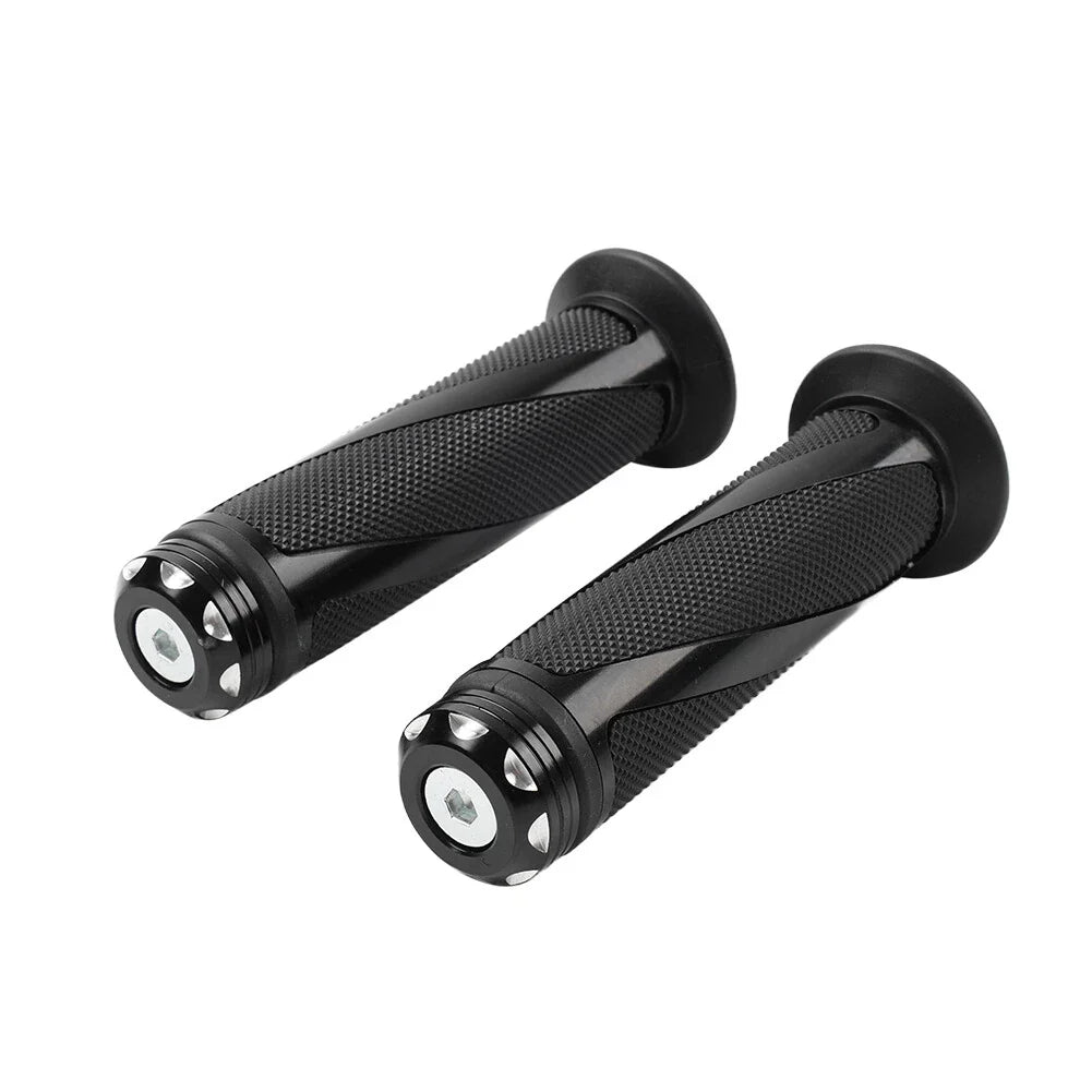 7/8" Rubber Gel Hand Grips for Yamaha MX ATV Pit Dirt Bike Black