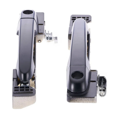 Set of 2 Outer Door Handles for Hyundai Accent (2005–2009) Black