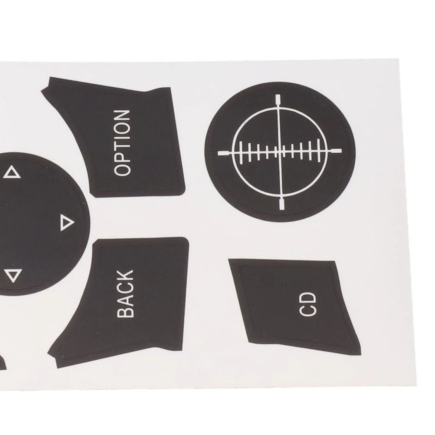 iDrive Button Repair Decal Sticker for BMW F30 F31 F34 E90 E92 E93 (2009–2015)