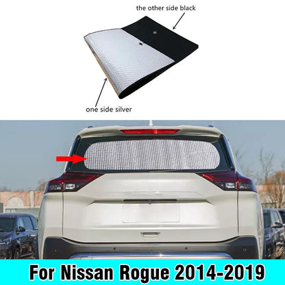 Rear Windshield Privacy Sunshade for Nissan Rogue (2014–2019)