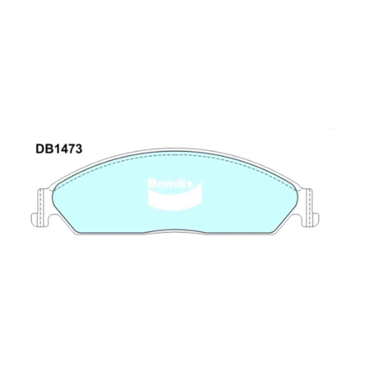 GCT Front Disc Brake Pad Set for Ford Territory SX SY SZ (2004 - 2016)