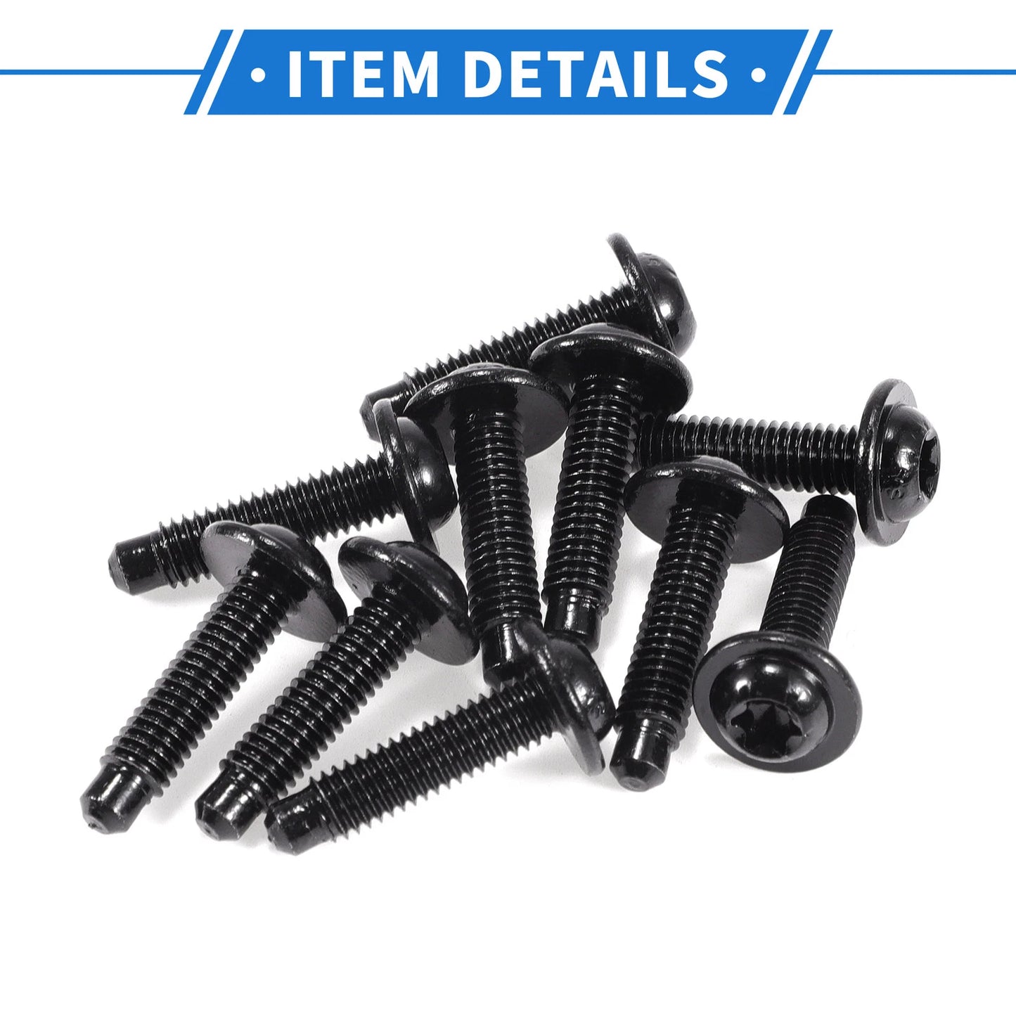 10 Pcs Fender Liner Splash Shield Bumper Cover Screw for VW, Skoda, Seat
