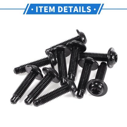 10 Pcs Fender Liner Splash Shield Bumper Cover Screw for VW, Skoda, Seat