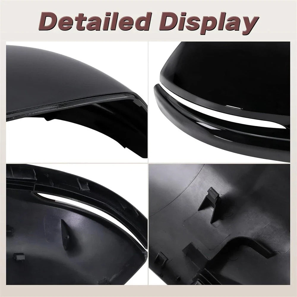 Black Left Side Mirror Cap for Honda CR-V, HR-V (2015-2020)