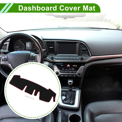 Dashboard Cover for Honda N-ONE JG3 JG4 (2020–2024) Black Red Anti-Slip
