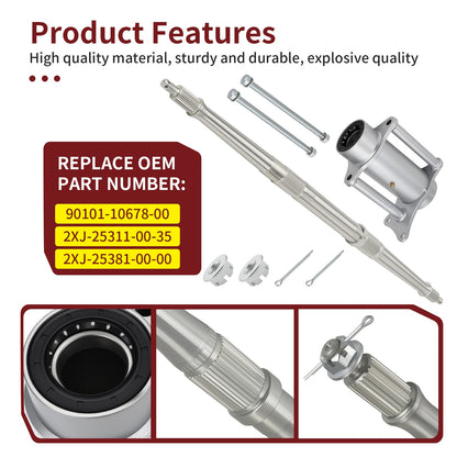 Rear Axle Shaft with Housing Carrier Hub for Yamaha Blaster (1988–2002)