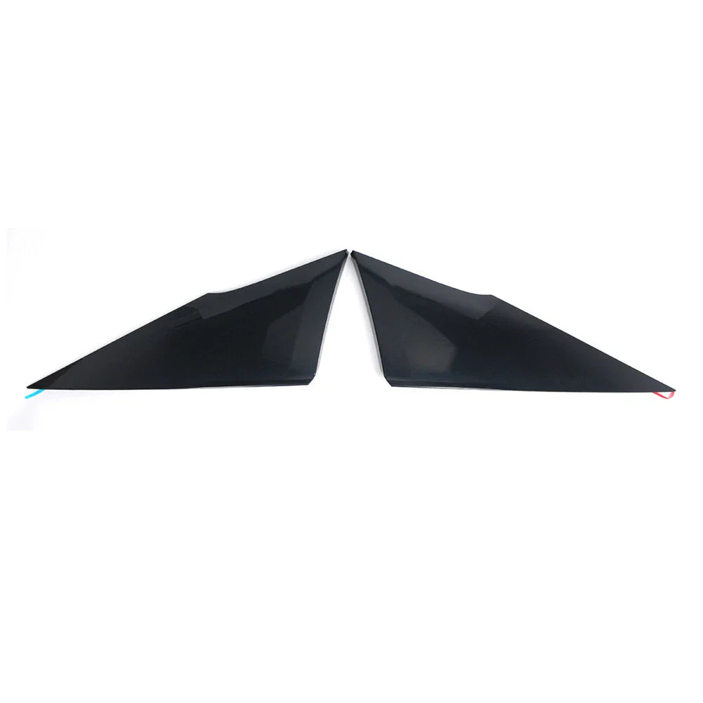 Glossy Black Rear Quarter Moldings Covers for Toyota Prius (2016-2022)