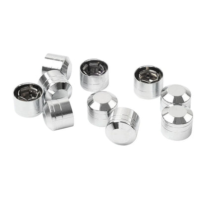 10 x Engine Cover Bolts Screw Caps CNC for Harley Twin Cam Dyna Softail Chrome