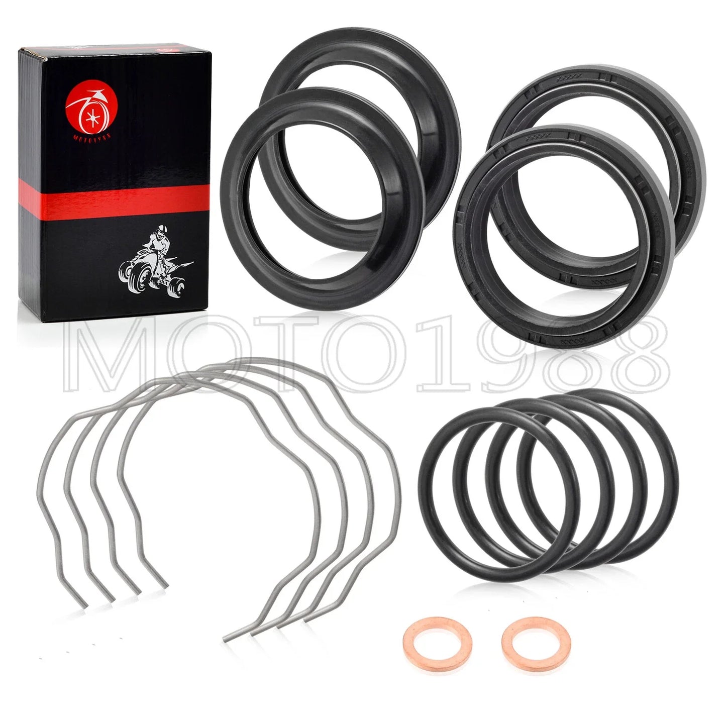 Fork Bushing Dust Oil Seals kit for HONDA Shadow ACE 750 (1998–2003)