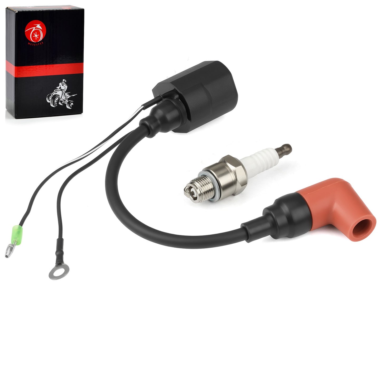 Ignition Coil for Yamaha 55HP-90HP 2 Stroke Outboard (1992–2009)