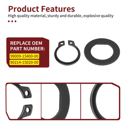 Kicker Idler Gear C Clip Washer Kit for Yamaha Banshee 350 (198 - 2006)