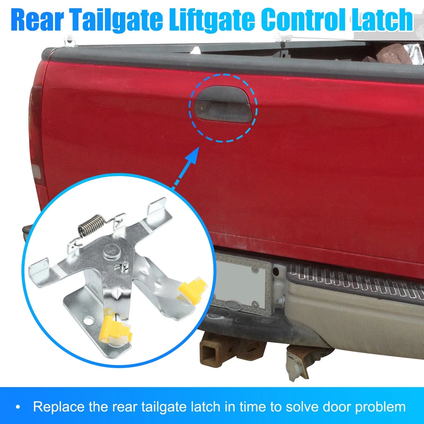 Tailgate Control Latch Lock Controller for Ford Pickup Super Duty (1987–1997)