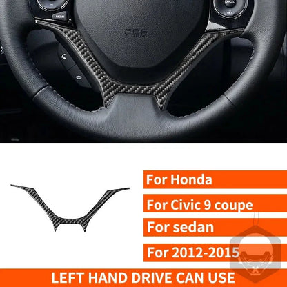 Carbon Fiber Car Interior for Honda Civic 9th Coupe/Sedan (2013–2015)