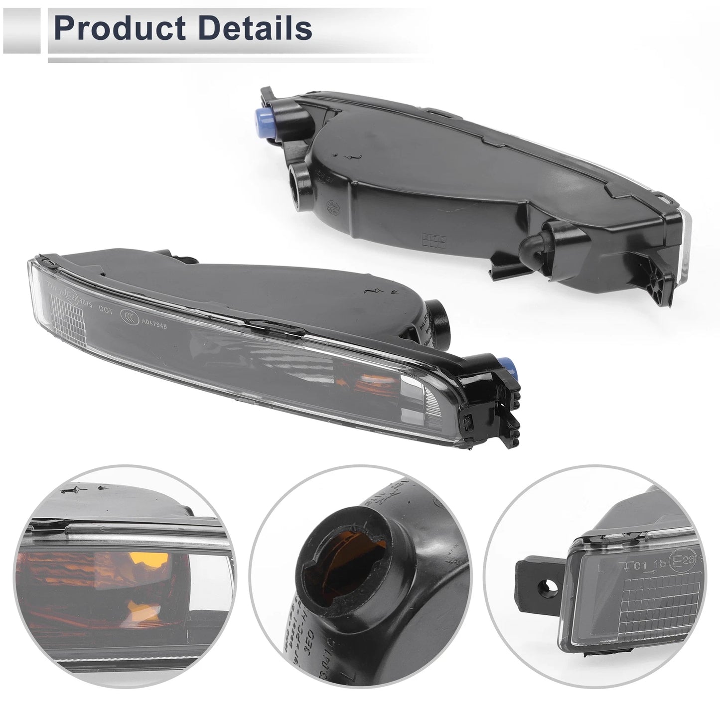 1 Pc Side Marker Light Cover for VW Beetle (2006–2010) No. 5C5953041A