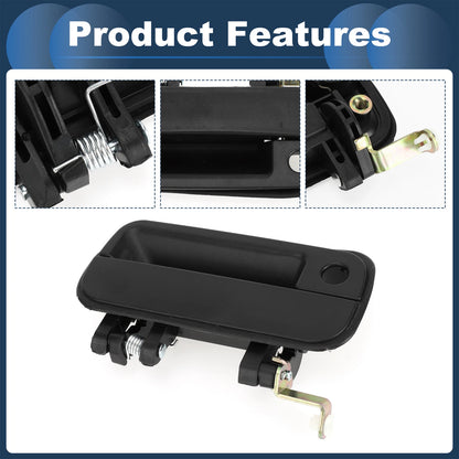 Front Right Door Handle for Hyundai Excel (1990–1994) Black