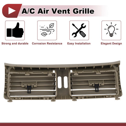 Front Center Console Air Outlet Vent Grille for Mercedes-Benz ( Specified)