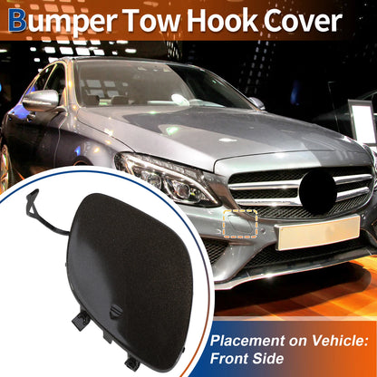 Tow Hook Cover for Mercedes-Benz C43 (2017–2018) No.A2058850024 Brown
