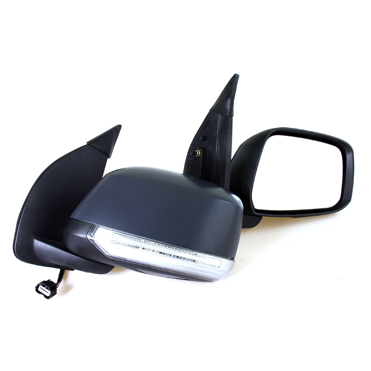 x2 Electric Door Mirrors LED for Nissan Navara Pathfinder 2005-2015