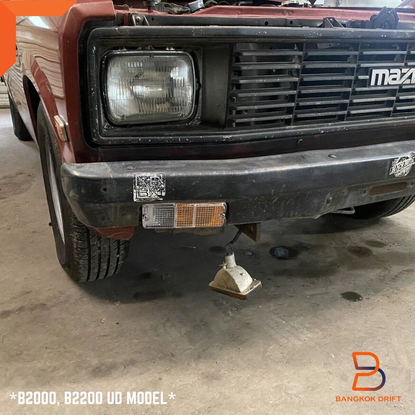 Front Bumper Turn Signal Light for Mazda B-Series B2000 B2200 (1986-1993)