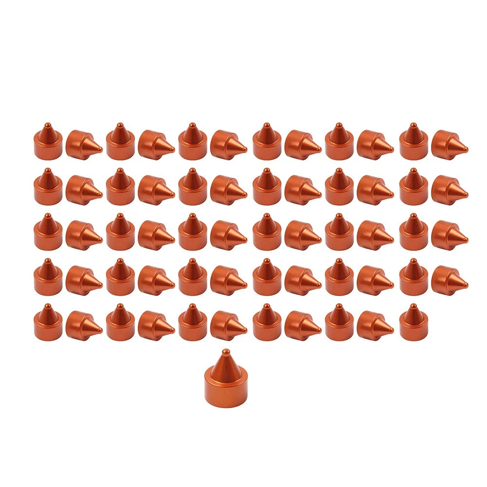 62X Engine Bolt Caps Cover Kit for Harley Touring Road King Street Glide (2007–2024)