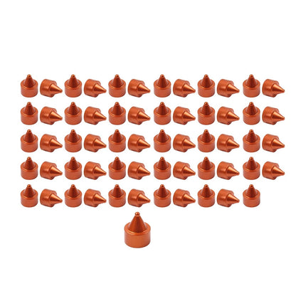 62X Engine Bolt Caps Cover Kit for Harley Touring Road King Street Glide (2007–2024)