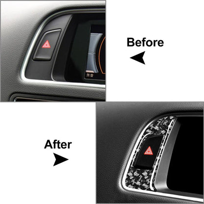 Display Screen Panel Button Cover Trim for Audi Q5 SQ5 (2009-2017)