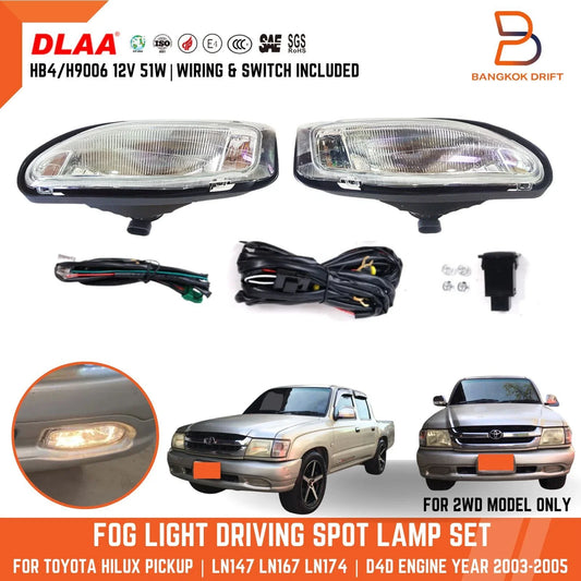 Fog Lamp Spot Light for Toyota Hilux MK5 2WD (2003-2005)