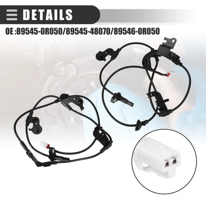 Rear Left Right ABS Wheel Speed Sensors for Lexus NX200t (2015-2018)