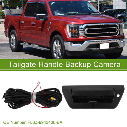 Tailgate Handle Backup Rear View Camera No.FL3Z-9943400-BA for Ford F-150 (2015–2018)