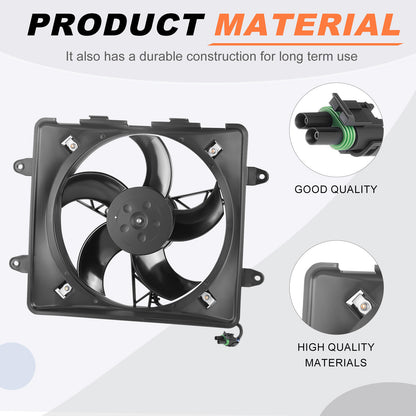 Cooling Fan Assembly for Polaris Sportsman ACE 325 570 (2014–2015)