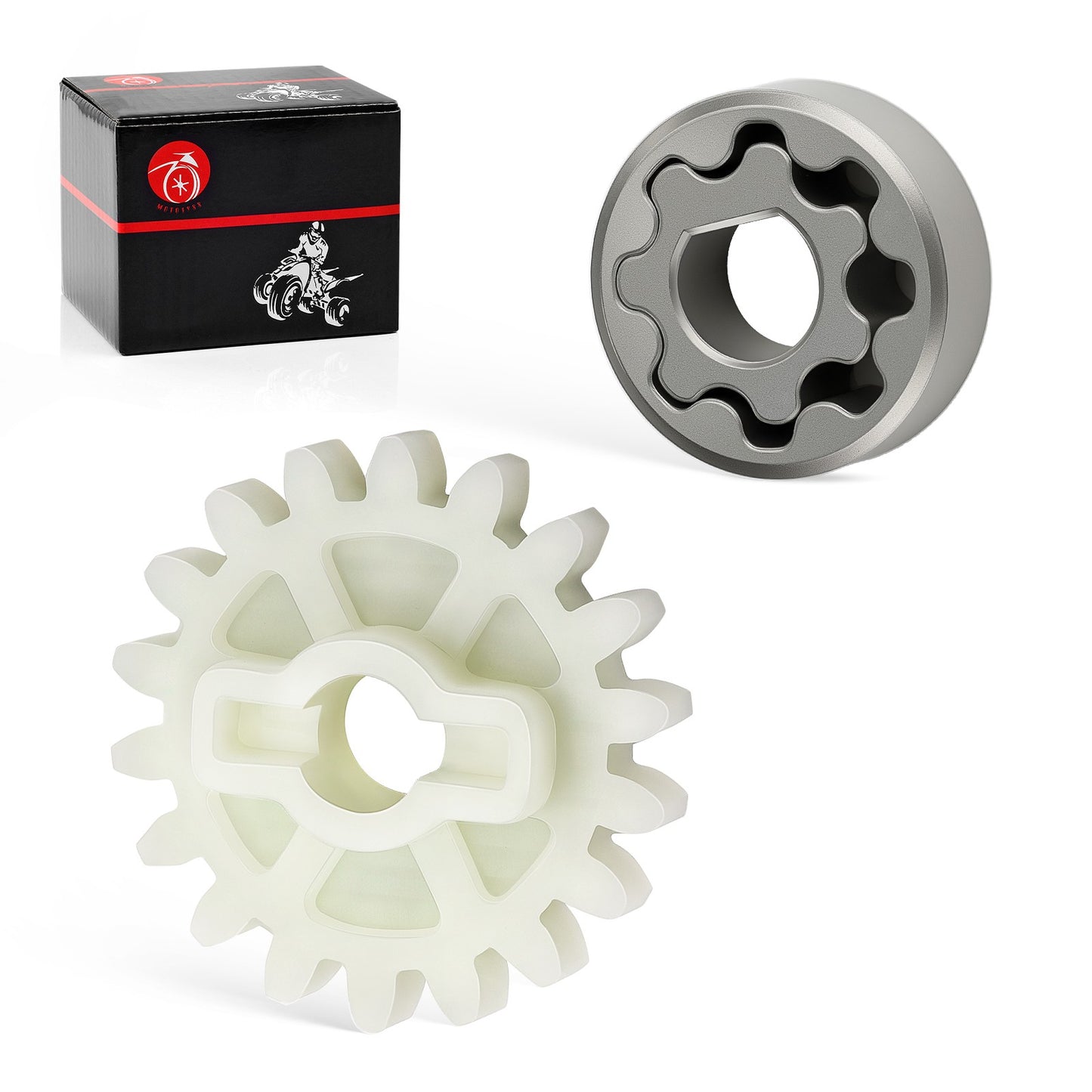 Oil Pump Driven Gear & Rotor Set for Honda CRF250R (2004–2009)