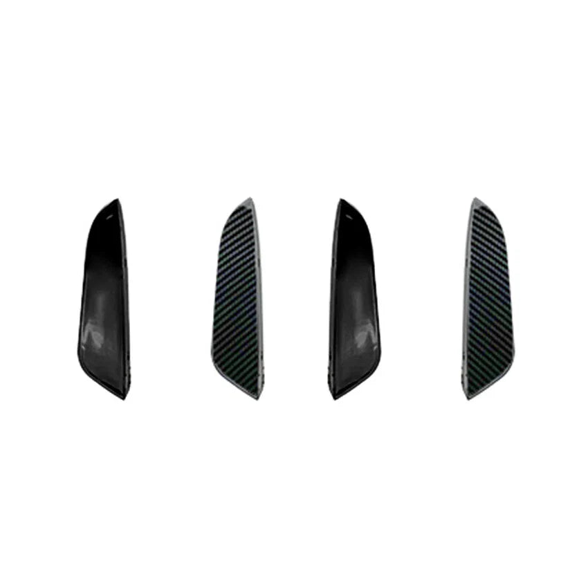 Carbon Fiber Bumper Side Lip Splitter Spoiler for Mercedes Benz C-Class (2022-2023)